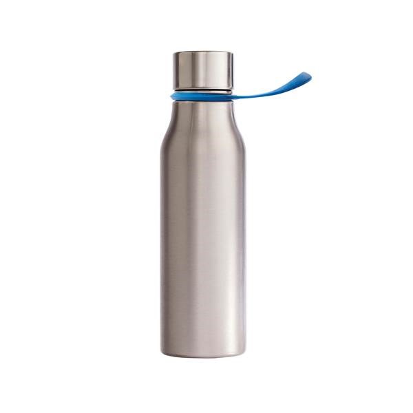 Obrázky: Nerez fľaša 0,55l na vodu VINGA, modré uško, Obrázok 4