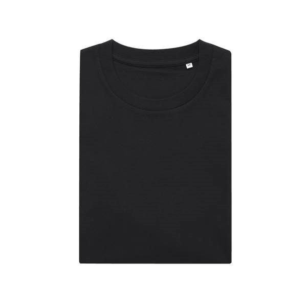 Obrázky: Unisex tričko Bryce, rec.bavlna, čierne XS, Obrázok 3
