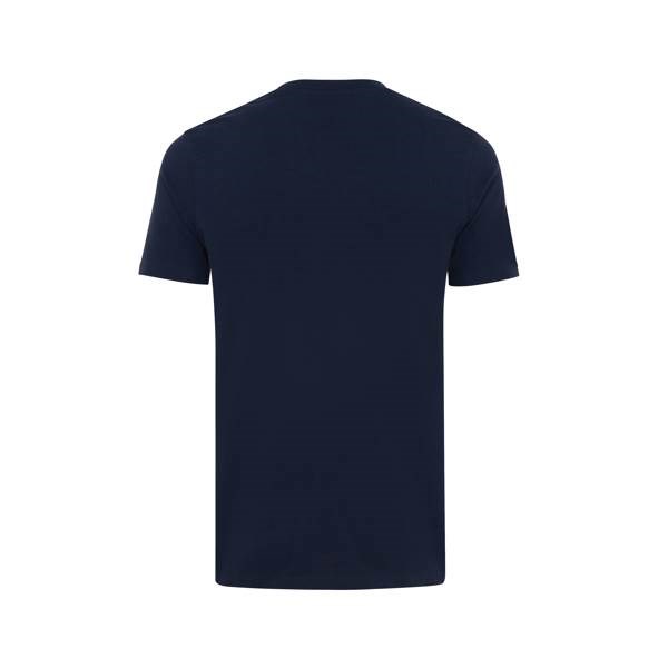 Obrázky: Unisex tričko Bryce, rec.bavlna, tm.modré L, Obrázok 2