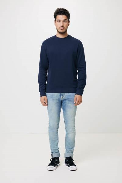 Obrázky: Unisex mikina Zion z recykl.bavlny, tm.modrá XXL, Obrázok 24