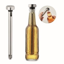 Obrázky: Nerezový otvárač a chladiaca tyč do fľaše v jednom