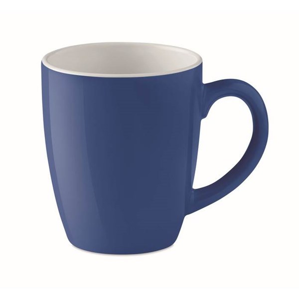 Obrázky: Kráľ.modrý keramický hrnček, objem 290 ml