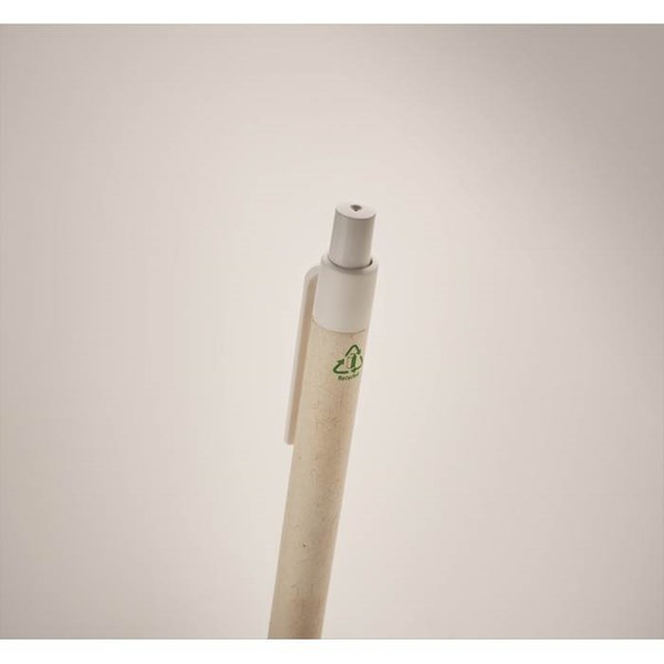 Obrázky: Recyklované guličkové pero biele doplnky, Obrázok 2