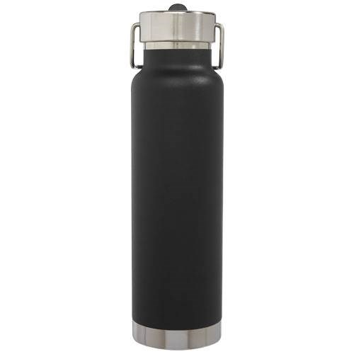 Obrázky: Čierna 750ml šport. fľaša,vákuovo-medená izolácia, Obrázok 2