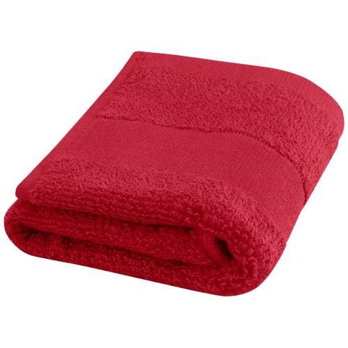 Obrázky: Červený uterák 30x50 cm, 450 g, Obrázok 1