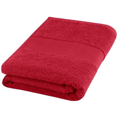 Obrázky: Červený uterák 50x100 cm, 450 g