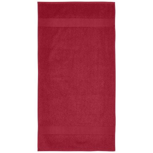 Obrázky: Červený uterák 50x100 cm, 450 g, Obrázok 4