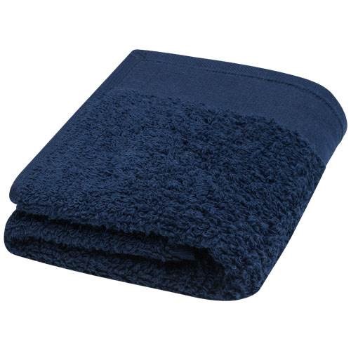Obrázky: Modrý uterák 30x50cm, gramáž 550 g