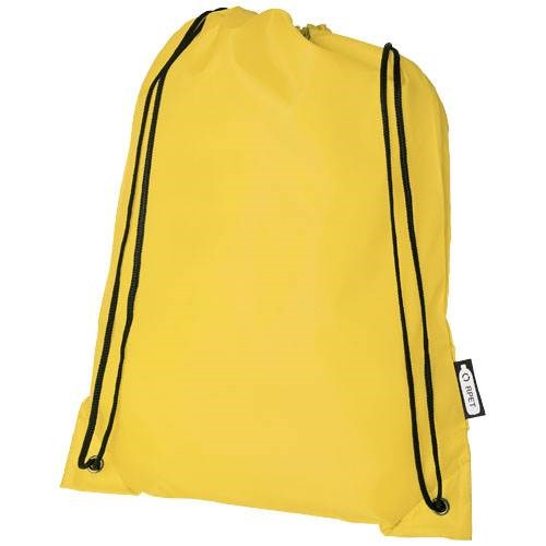 Obrázky: Sťahovací ruksak z recyklovaných PET žltá, Obrázok 1