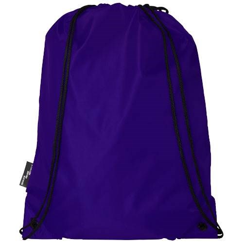 Obrázky: Sťahovací ruksak z recyklovaných PET fialová, Obrázok 2