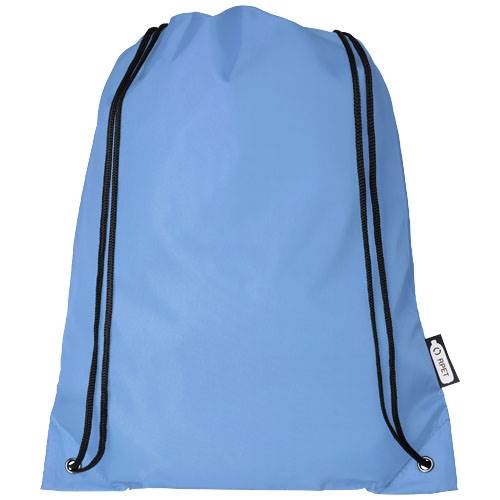 Obrázky: Sťahovací ruksak z recyklovaných PET sv. modrá, Obrázok 6