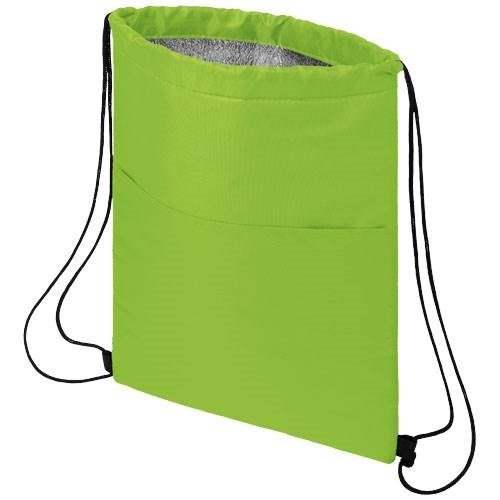 Obrázky: Limetková chladiaca taška/ruksak na 12 plechoviek, Obrázok 4