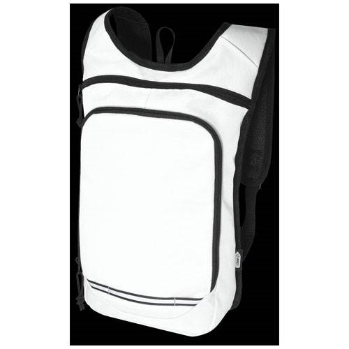 Obrázky: RPET vonkajší ruksak 6,5 l, biela, Obrázok 5