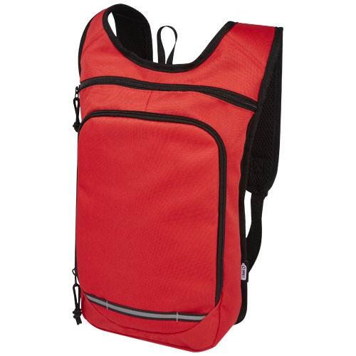 Obrázky: RPET vonkajší ruksak 6,5 l, červená
