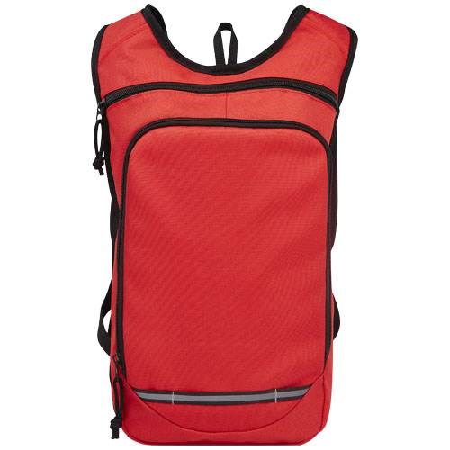 Obrázky: RPET vonkajší ruksak 6,5 l, červená, Obrázok 7