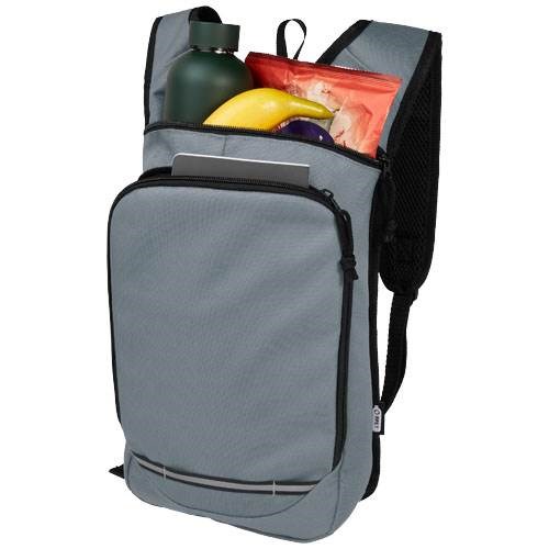 Obrázky: RPET vonkajší ruksak 6,5 l, šedá, Obrázok 4