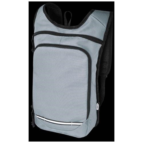Obrázky: RPET vonkajší ruksak 6,5 l, šedá, Obrázok 5