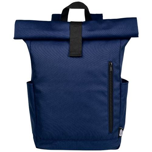 Obrázky: Nám. modrý GRS RPET vodoodolný ruksak 18 l, Obrázok 7