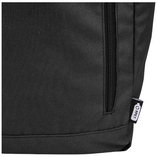 Obrázky: Čierny GRS RPET vodoodolný ruksak 18 l, Obrázok 4