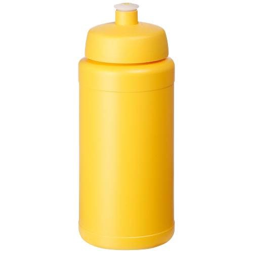 Obrázky: Športová fľaša 500 ml, žltá, Obrázok 1