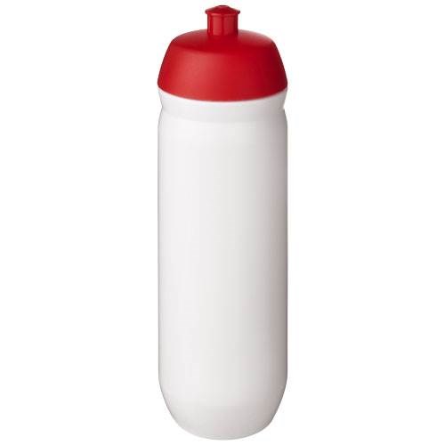 Obrázky: Športová fľaša 750 ml, biela, červené viečko