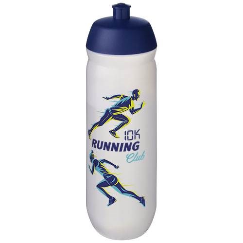 Obrázky: Športová fľaša 750 ml, priesvitná, modré viečko, Obrázok 5