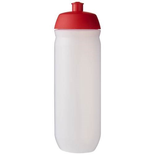 Obrázky: Športová fľaša 750 ml, priesvitná, červené viečko, Obrázok 2