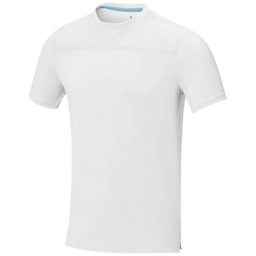 Obrázky: Pánske tričko cool fit ELEVATE Borax, biele, XS, Obrázok 1