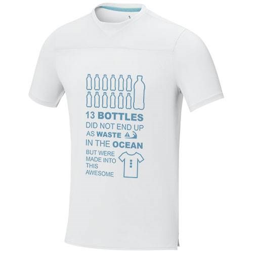 Obrázky: Pánske tričko cool fit ELEVATE Borax, biele, XL, Obrázok 6