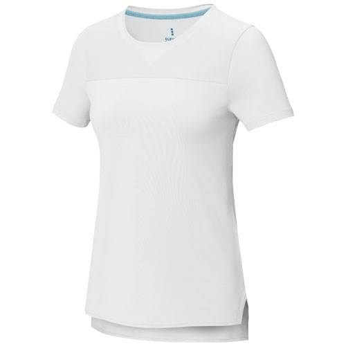Obrázky: Dámske tričko cool fit ELEVATE Borax, biele, XL, Obrázok 1