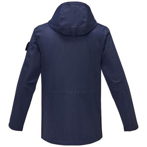 Obrázky: Ľahká unisex bunda ELEVATE Kai, tm.modrá, 3XL, Obrázok 2