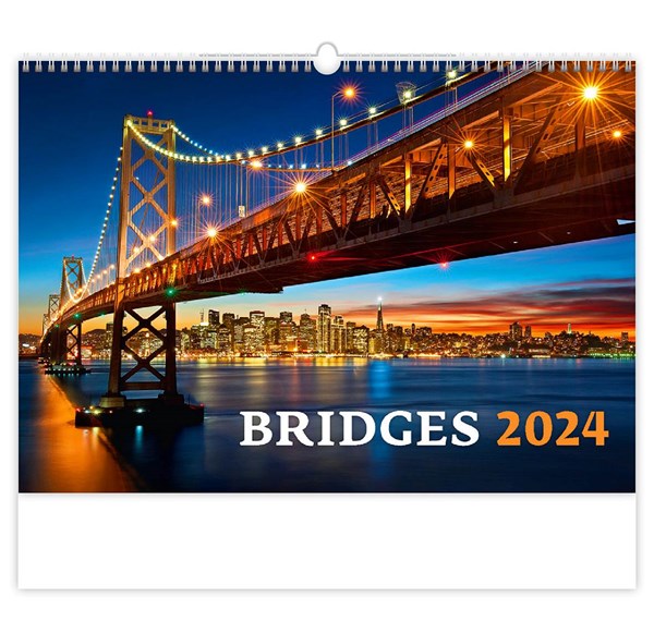Obrázky: BRIDGES, nástenný kalendár 450x315 mm, Obrázok 1