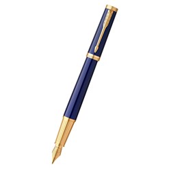 Obrázky: PARKER Ingenuity Dark Blue GT,plniace pero, hrot F