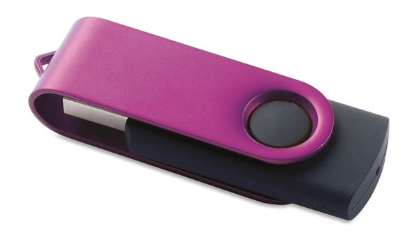 Obrázky: Twister Rotodrive fialový USB flash disk 2GB, Obrázok 1