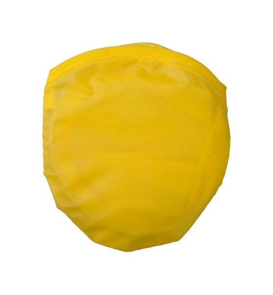 Obrázky: Skladací frisbee - žltý nylónový lietajúci tanier, Obrázok 2