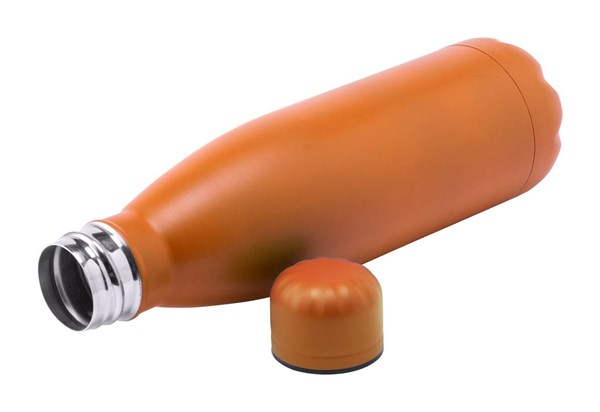 Obrázky: Oranžová fľaša z nerez ocele 790 ml v krabičke, Obrázok 2