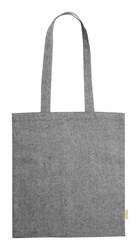 Obrázky: Nákupná taška z recykl. bavlny 120g,popolavo šedá