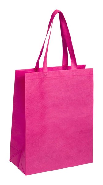 Obrázky: Ružová nákupná taška,netkaná textília,dlhé uši, Obrázok 1