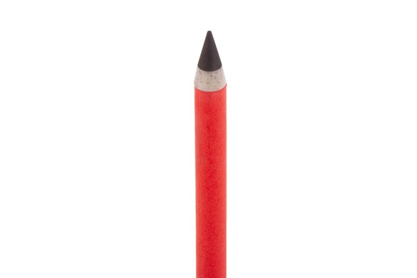 Obrázky: Nekonečná ceruzka REX z recyklov. papiera červená, Obrázok 3