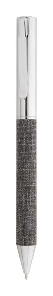 Obrázky: Kovové gulič.pero KLARA, šedý úchop a obal z RPET, Obrázok 5