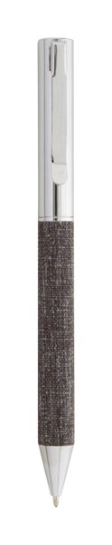 Obrázky: Kovové gulič.pero KLARA, šedý úchop a obal z RPET, Obrázok 9