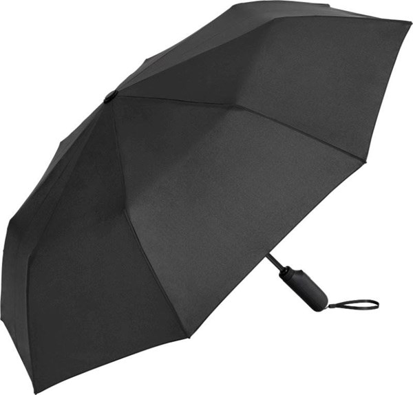 Obrázky: Čierny skladací dáždnik, elektrické otvár./zatvár., Obrázok 2