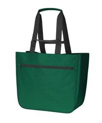 Obrázky: Nákupná taška/košík bez rámu z RPET, zelená