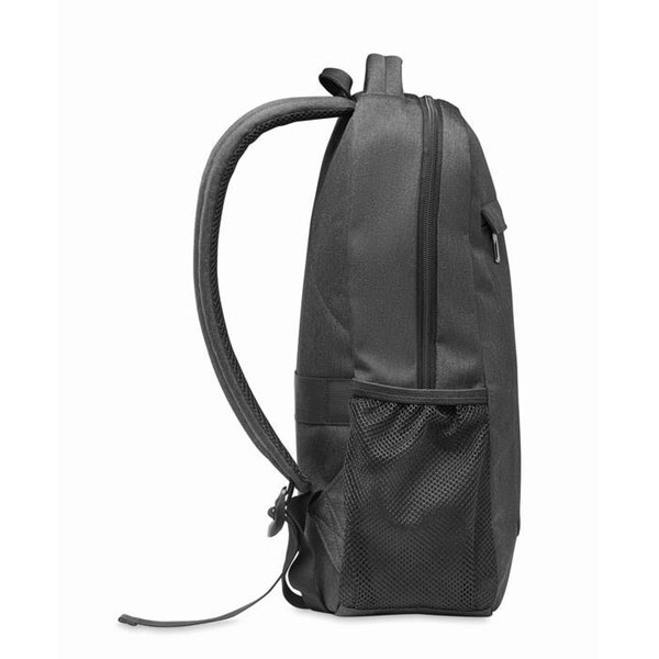 Obrázky: Čierny ruksak na notebook z 600D RPET polyesteru, Obrázok 12