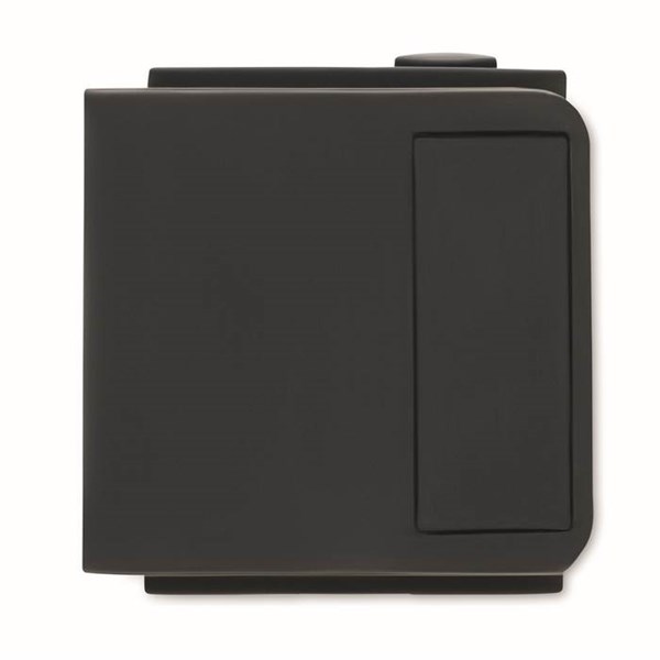 Obrázky: Miniatúrna prenosná dobíjacia COB baterka, čierna, Obrázok 11