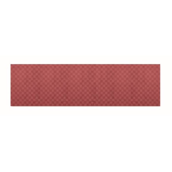 Obrázky: Červený behúň na stôl 140 x 40 cm z polyesteru, Obrázok 5