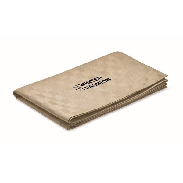 Obrázky: Khaki behúň na stôl 140 x 40 cm z polyesteru, Obrázok 7