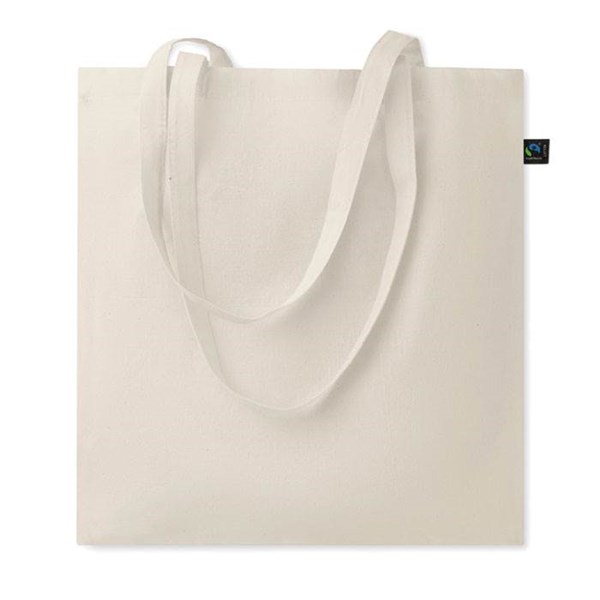 Obrázky: Prírodná bavlnená nákupná taška Fairtrade, 180 g