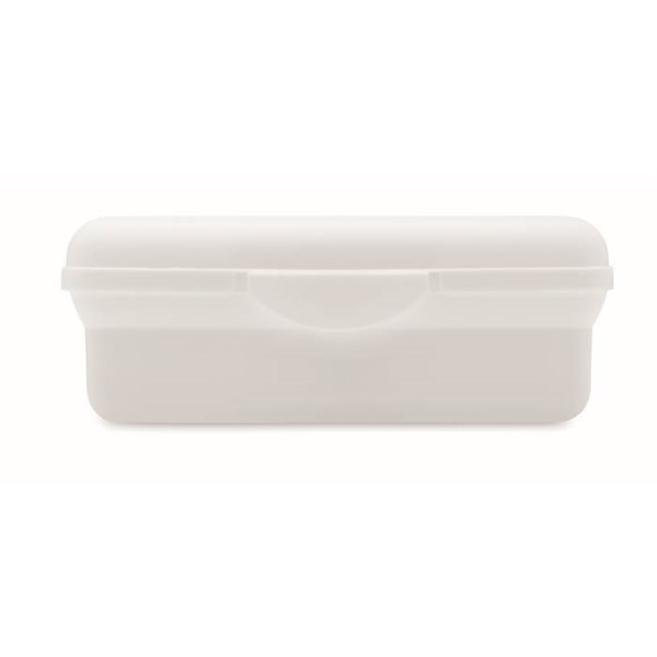 Obrázky: Biely plastový desiatový box 800ml, Obrázok 7