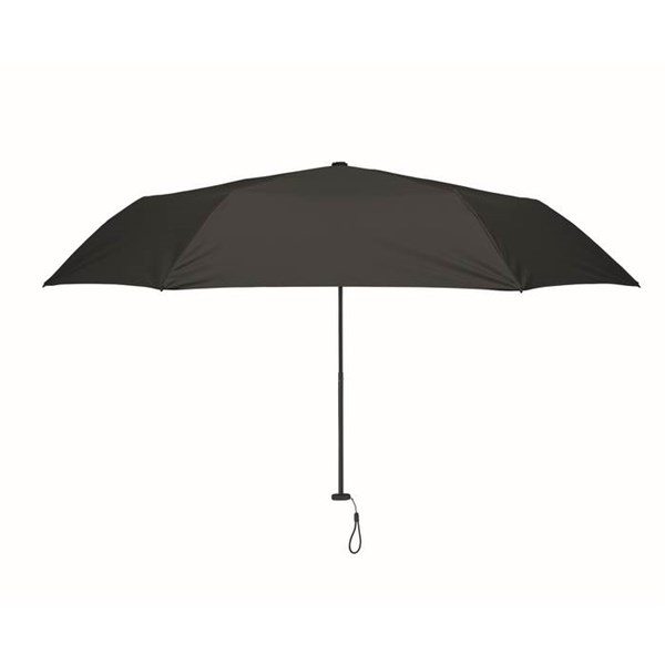 Obrázky: Čierny ultraľahký 3dielny skladací dáždnik
